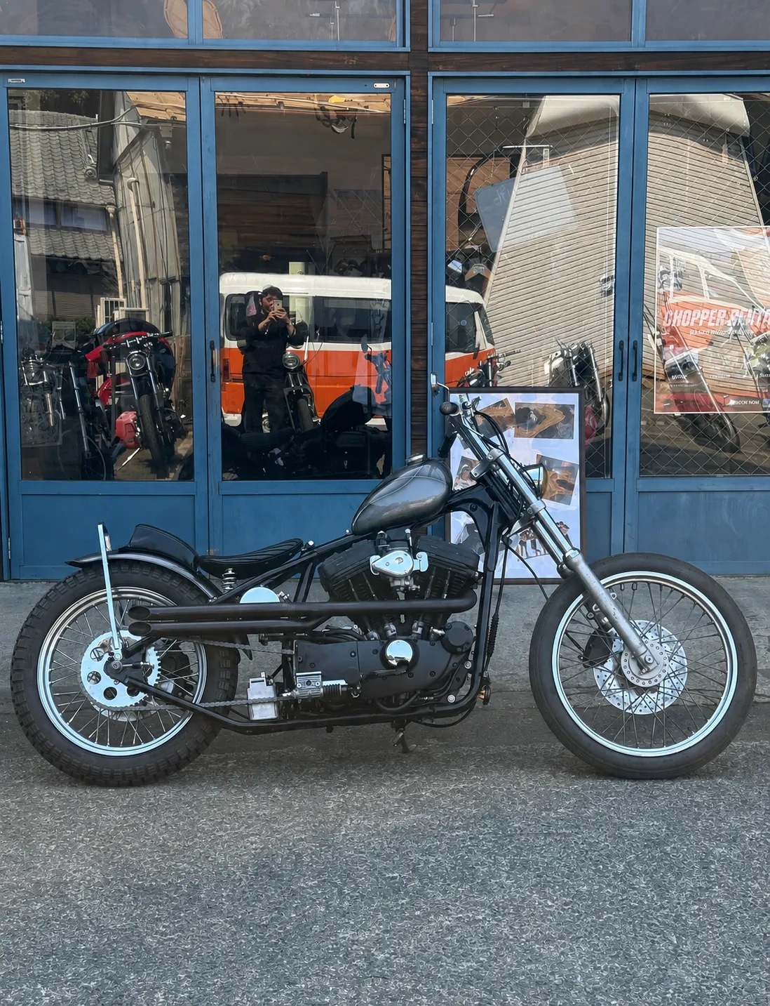 89'XLH883 SPORTSTER RIGID