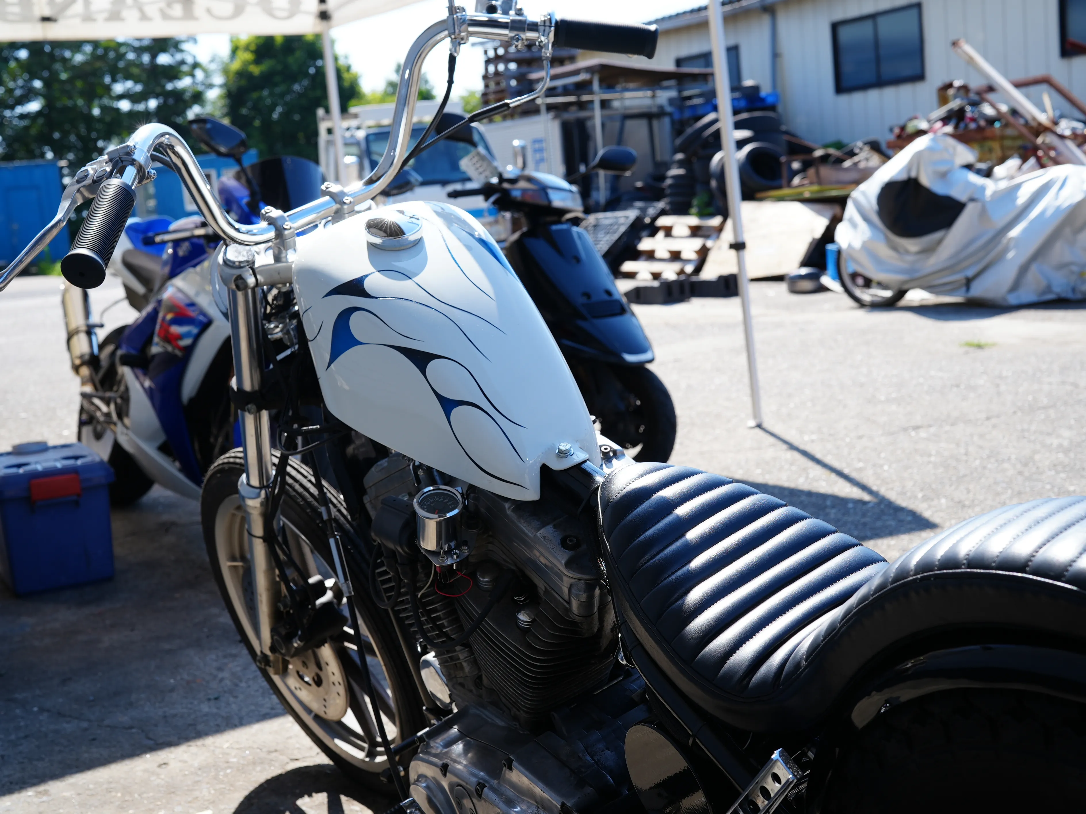 95'XLH883 SPORTSTER RIGID(OCEANSIDE STYLE)