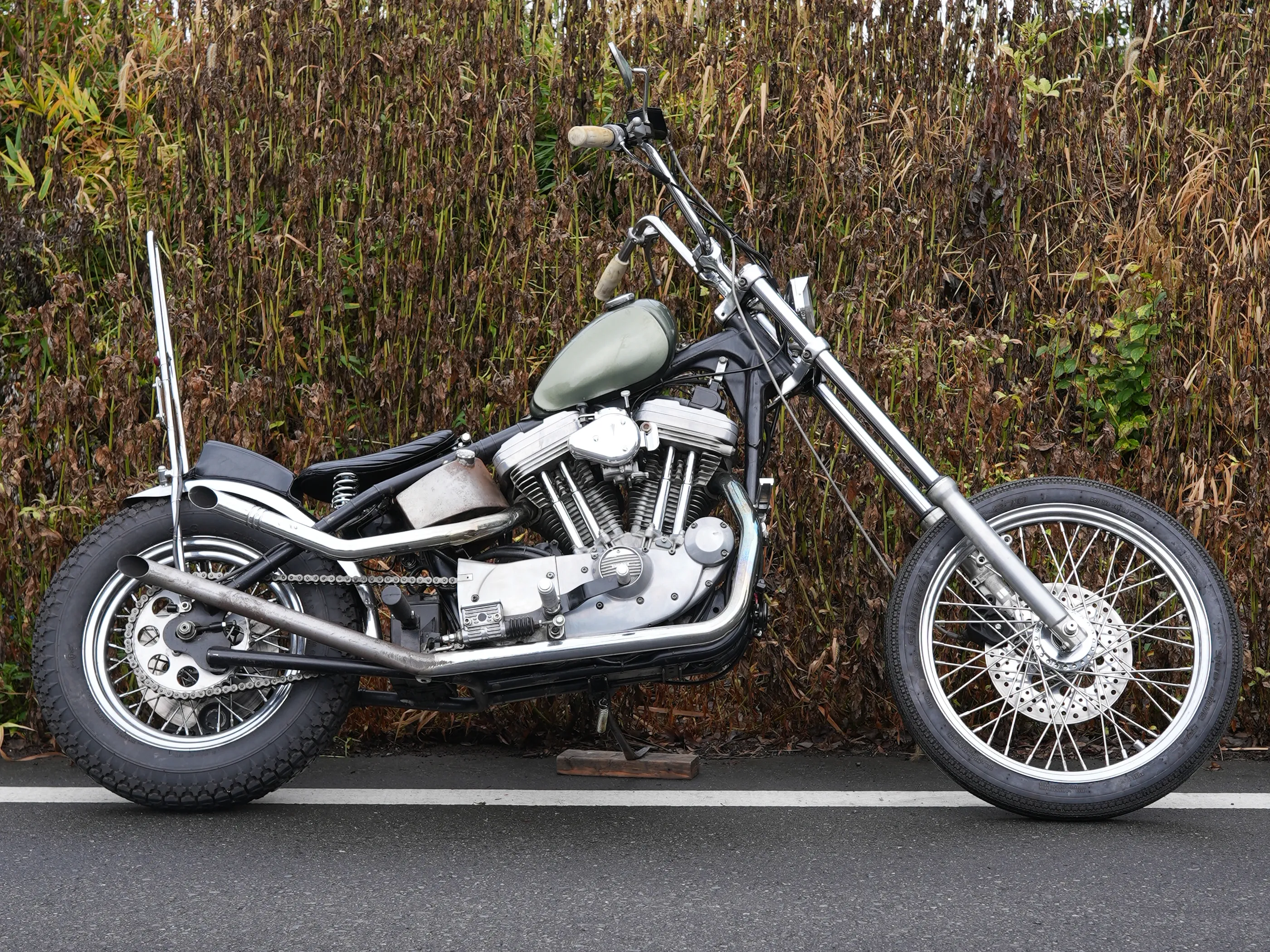 ‘95XLH883 SPORTSTER RIGID  写真1