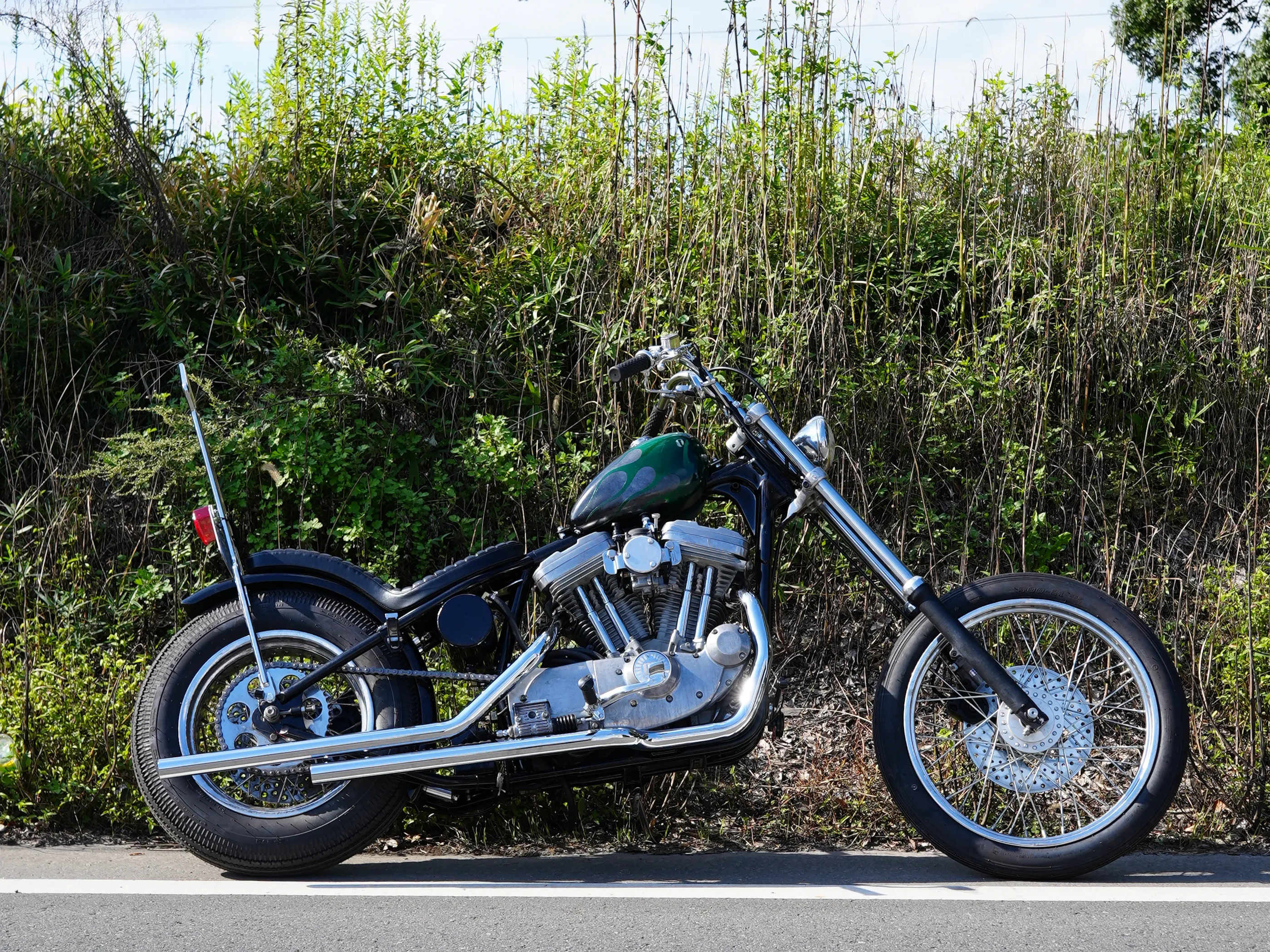 ‘98XLH883 SPORTSTER RIGID  写真1